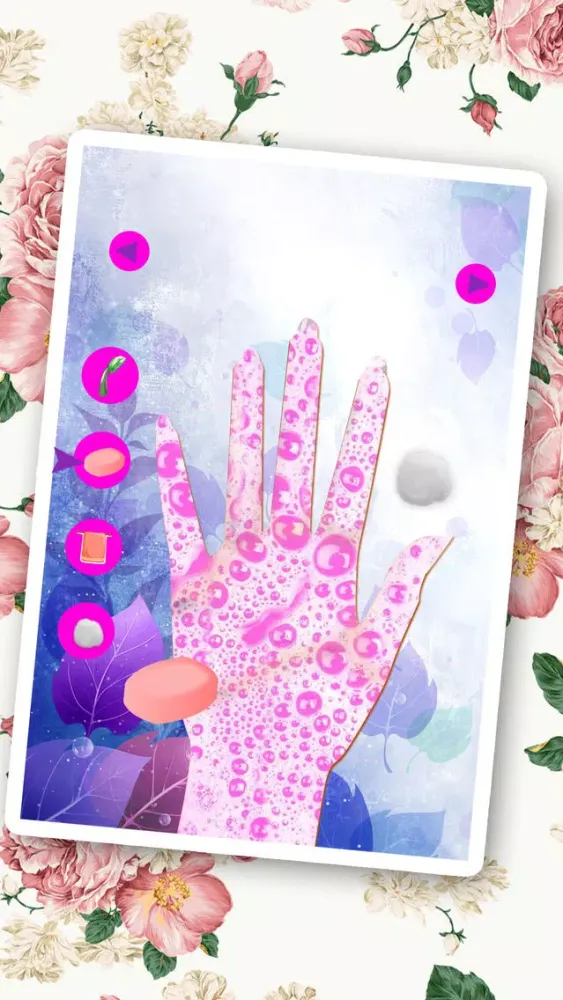 Capturas de tela do Nail Art Salon Girls - Free Manicure Beauty Hands Makeover DressUp games for kids