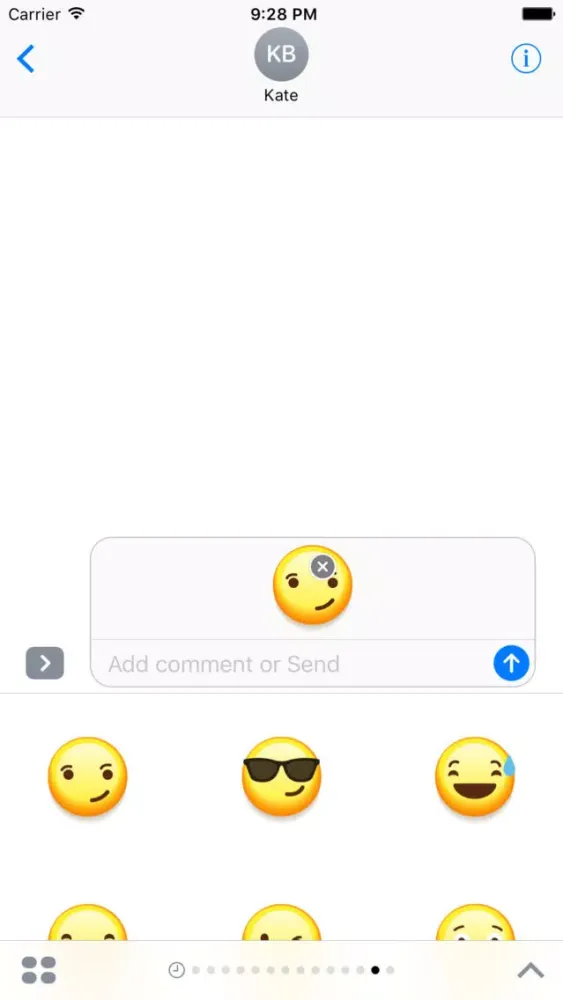 Emoji 3D Stickers for iMessage स्क्रीनशॉट