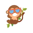Sticker Silly Monkey for iMessage Sticker Silly Monkey for iMessage
