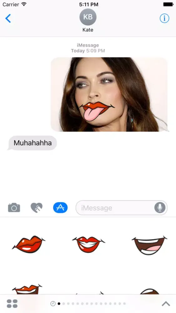 Sticker PhotoBomb स्क्रीनशॉट