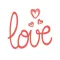 Love Doodle Stickers