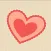 Hand Drawn Paper Heart Stickers