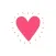 Pink Love Heart Stickers Pack