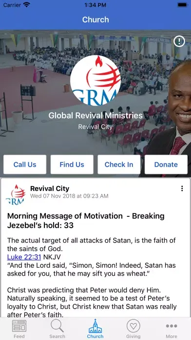 Global Revival Ministries স্ক্রিনশট