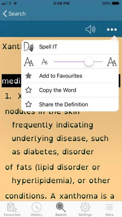Captures d'écran de Spell Aid Medical