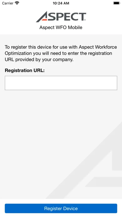 ภาพหน้าจอของ WFO Mobile