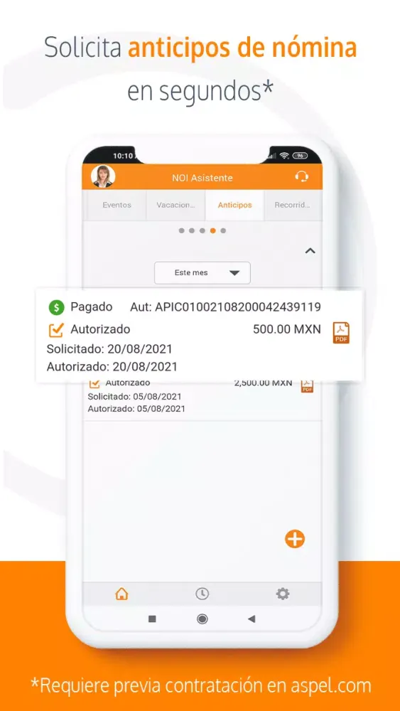 Aspel NOI Asistente Screenshots