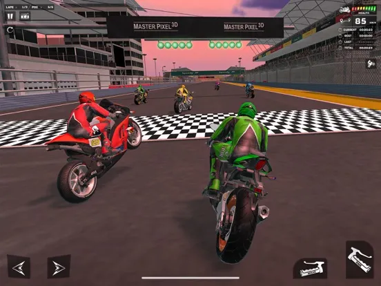Real Moto Bike Racing Game 3d iPad 应用截图