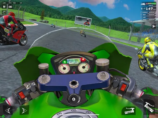 Real Moto Bike Racing Game 3d iPad 应用截图