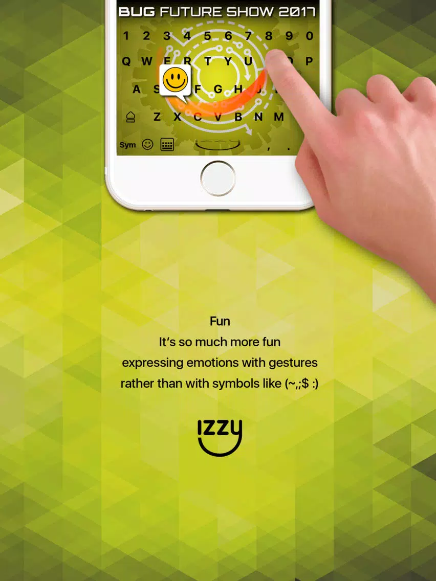 Ảnh chụp màn hình của Bug Izzy iPad 