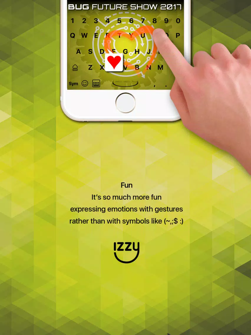Ảnh chụp màn hình của Bug Izzy iPad 