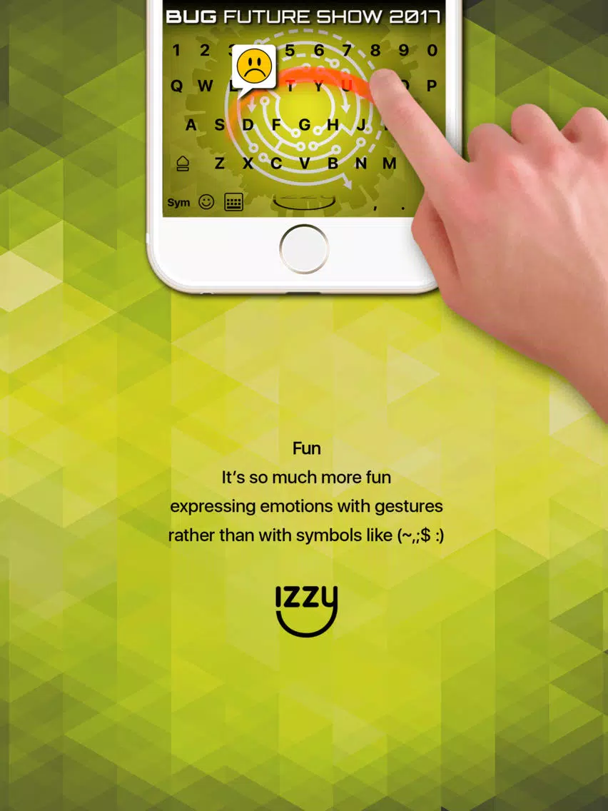 Ảnh chụp màn hình của Bug Izzy iPad 