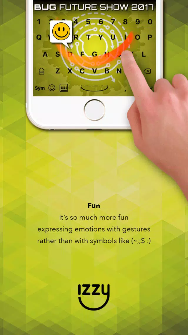 Ảnh chụp màn hình của Bug Izzy