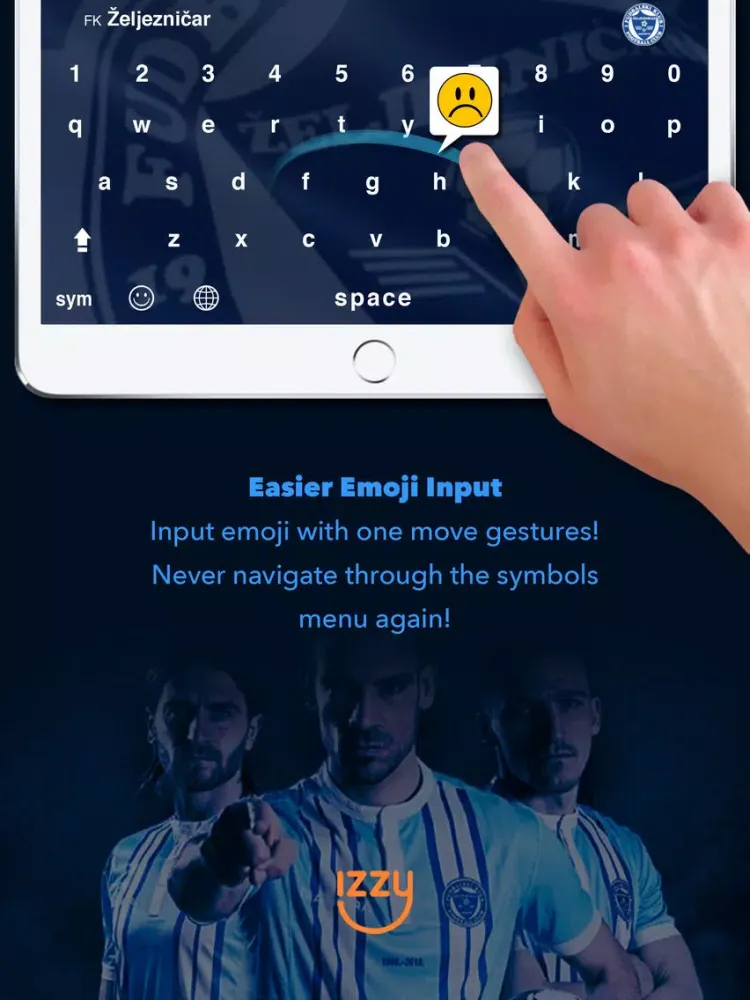 Captures d'écran de FK Željezničar Izzy iPad 