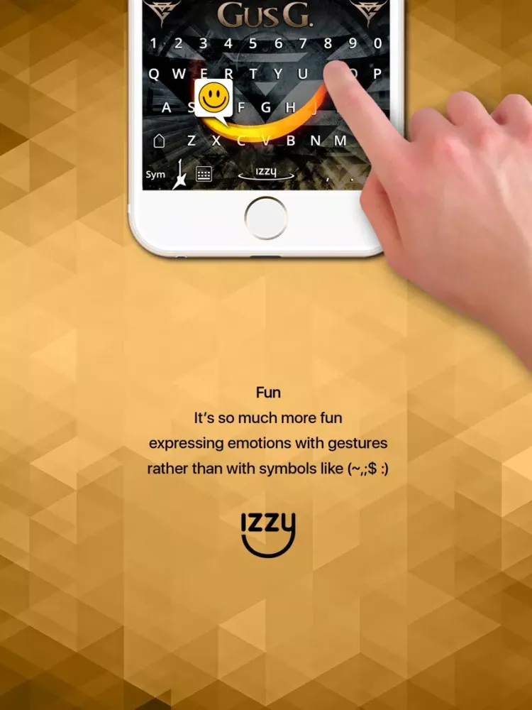 Gus G Izzy iPad 应用截图