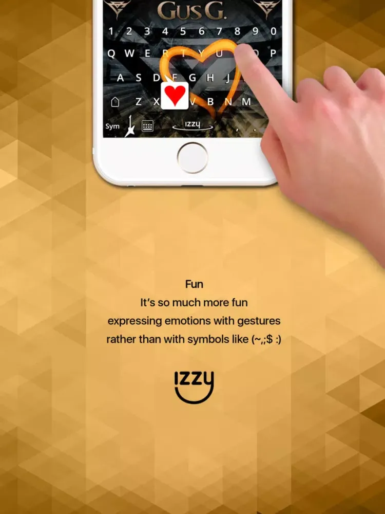 Gus G Izzy iPad 应用截图
