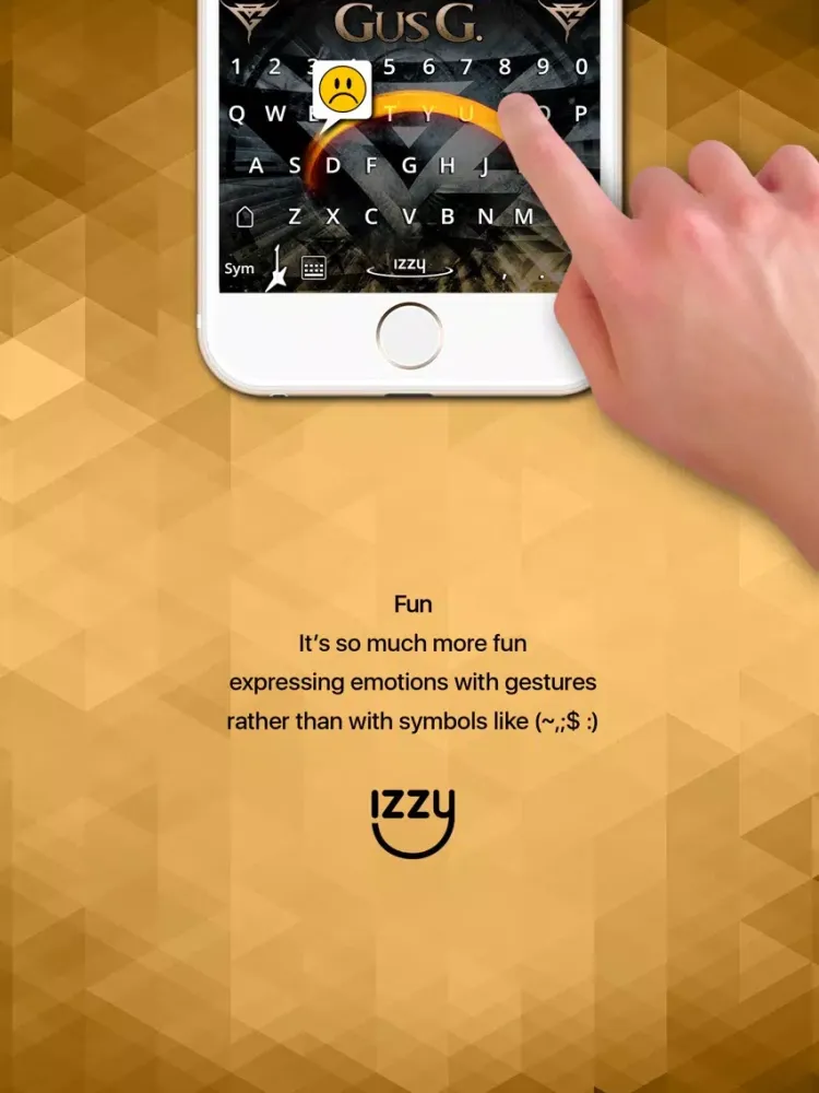 Gus G Izzy iPad 应用截图
