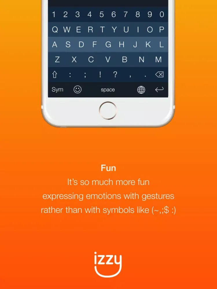 Izzy iPad 應用截圖
