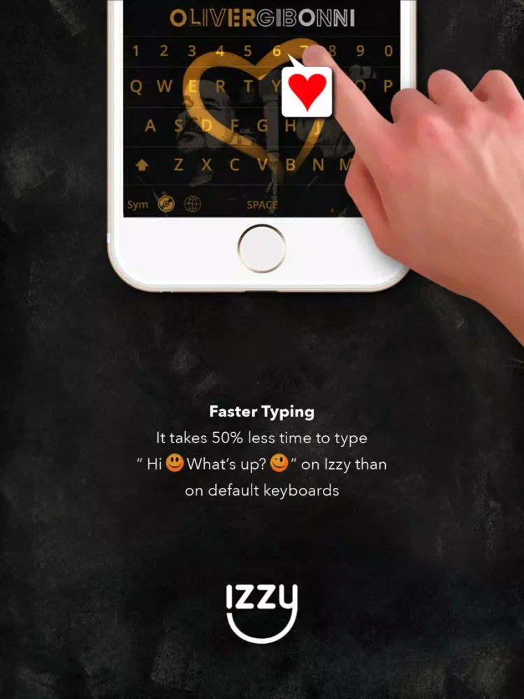 Tangkapan layar Oliver Gibonni Izzy iPad 