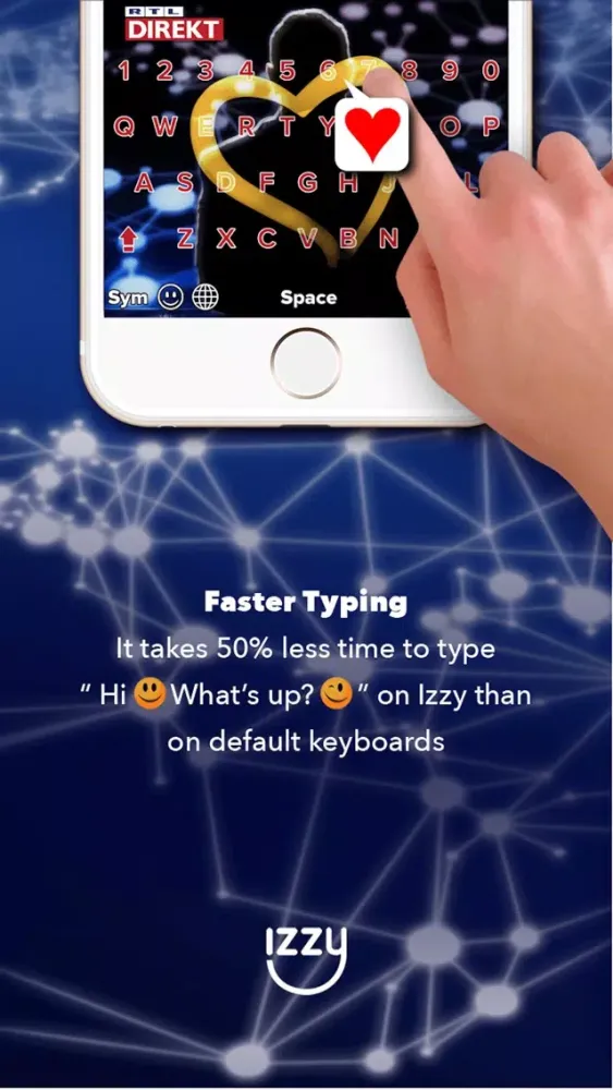 Tangkapan layar RTL Direkt Izzy