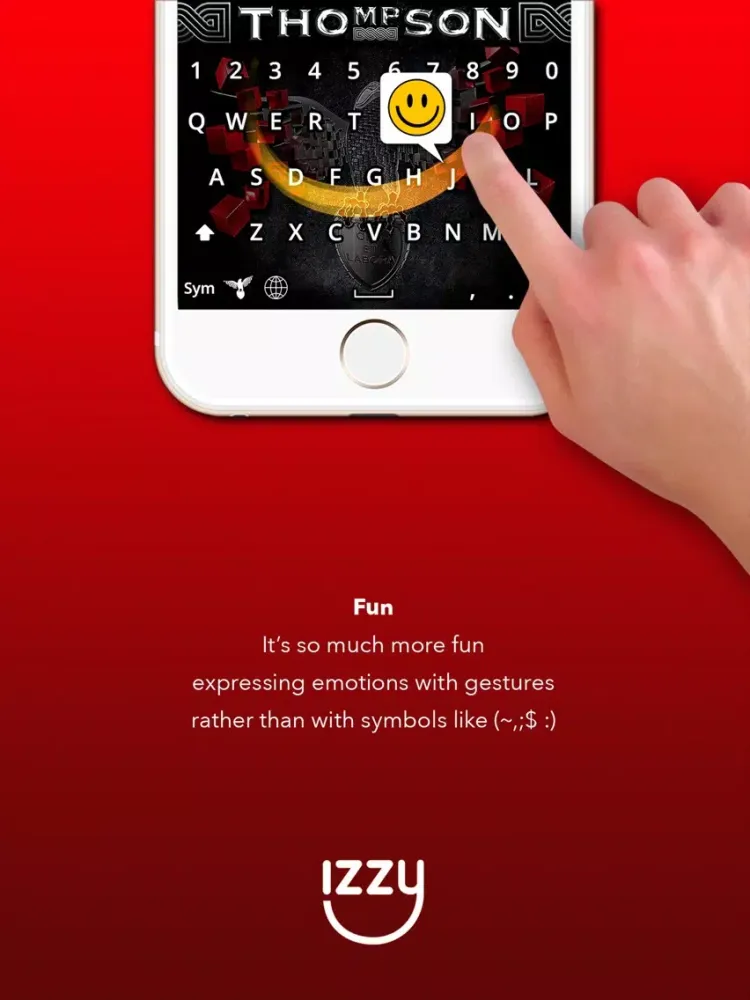 ภาพหน้าจอของ Thompson Izzy iPad 