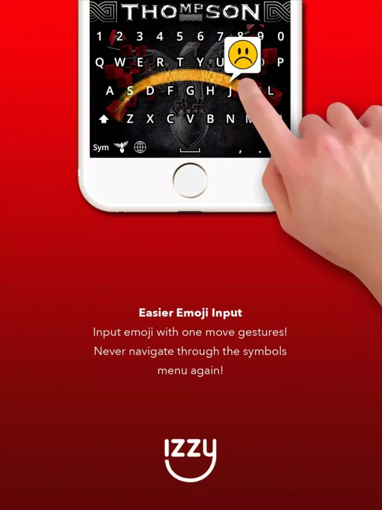 ภาพหน้าจอของ Thompson Izzy iPad 