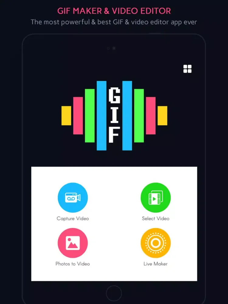 GIF Maker shop:Photo to GIF - Video editor and GIF iPad  Screenshots