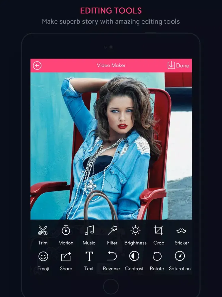GIF Maker shop:Photo to GIF - Video editor and GIF iPad  Screenshots