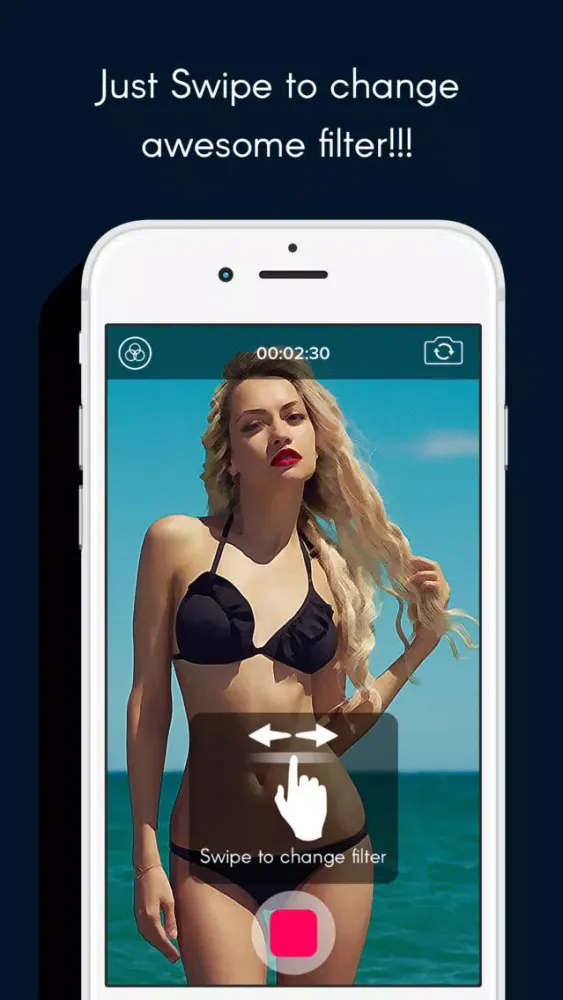 Live Cam video filter: Free video booth effects live on camera سکرین شاٹس