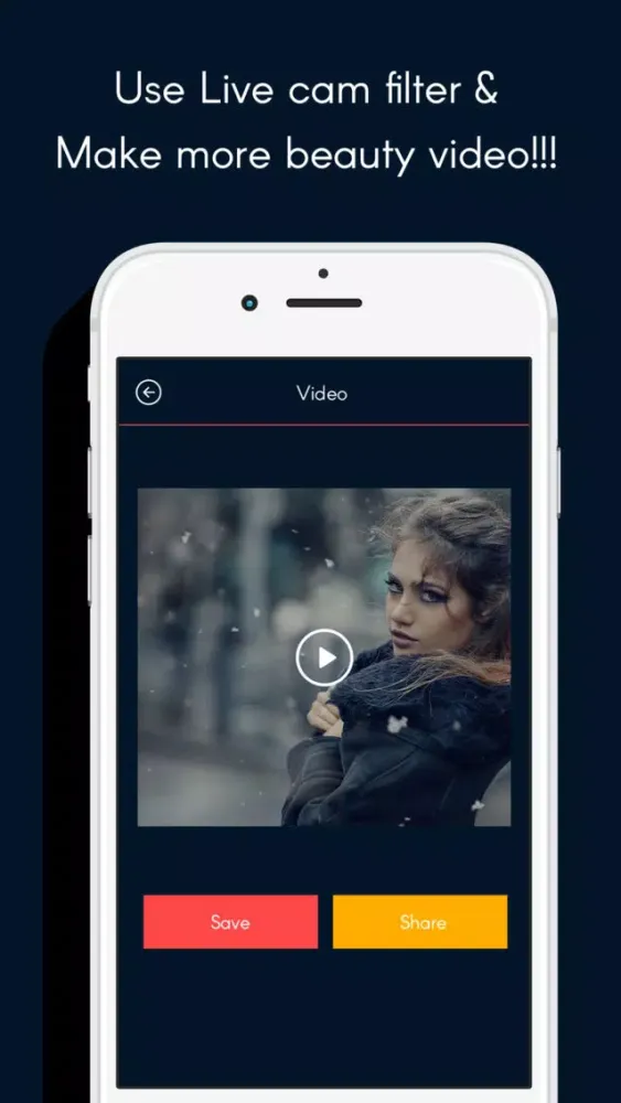 Live Cam video filter: Free video booth effects live on camera سکرین شاٹس