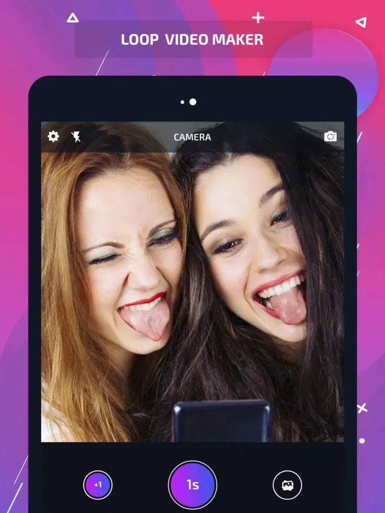 Ảnh chụp màn hình của Loop vid-loop video&video GIF iPad 