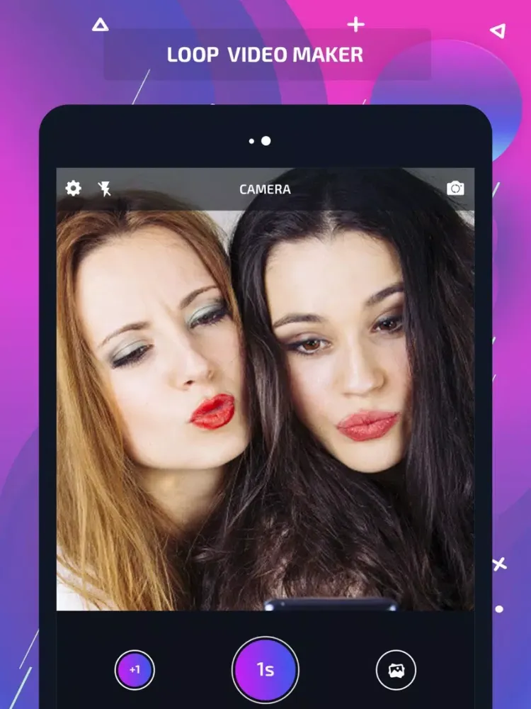 Ảnh chụp màn hình của Loop vid-loop video&video GIF iPad 
