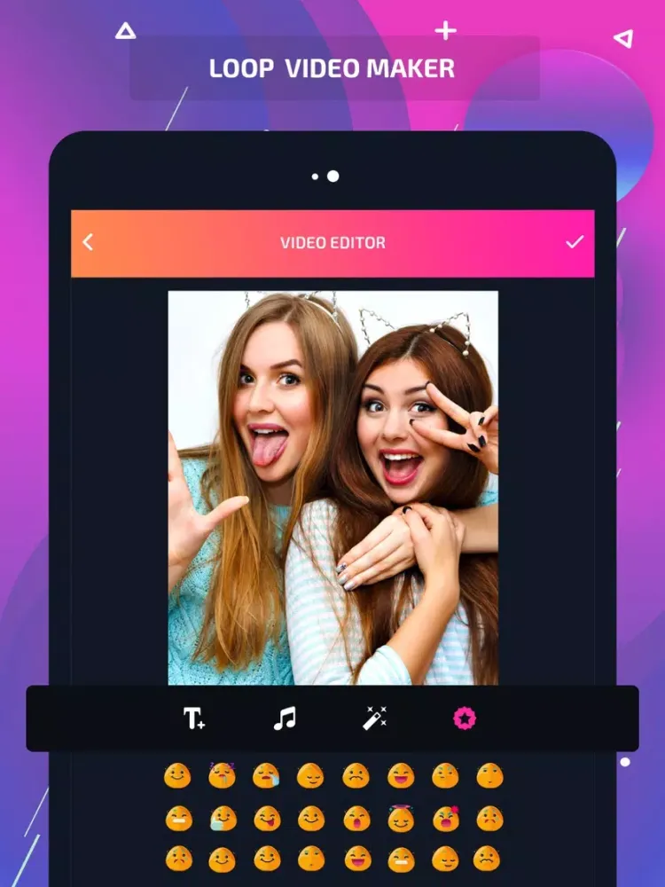 Ảnh chụp màn hình của Loop vid-loop video&video GIF iPad 