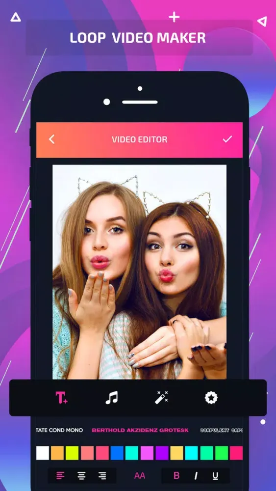 Ảnh chụp màn hình của Loop vid-loop video&video GIF