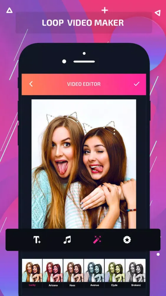 Ảnh chụp màn hình của Loop vid-loop video&video GIF