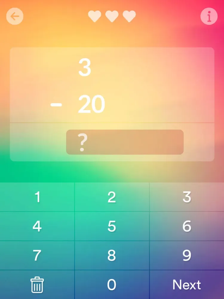 Math's King iPad  Screenshots