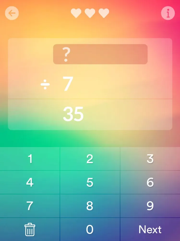 Math's King iPad  Screenshots