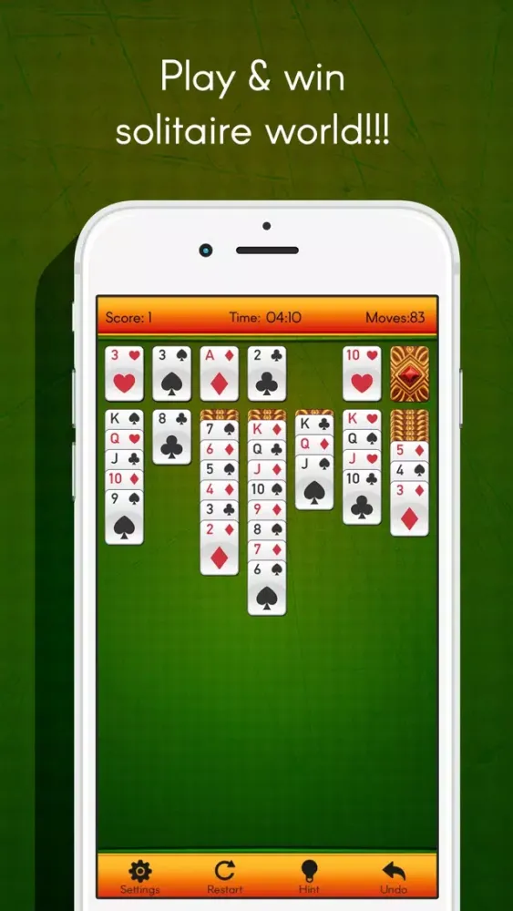 Solitaire Free:Spider Classic solitaire Solitaire स्क्रीनशॉट