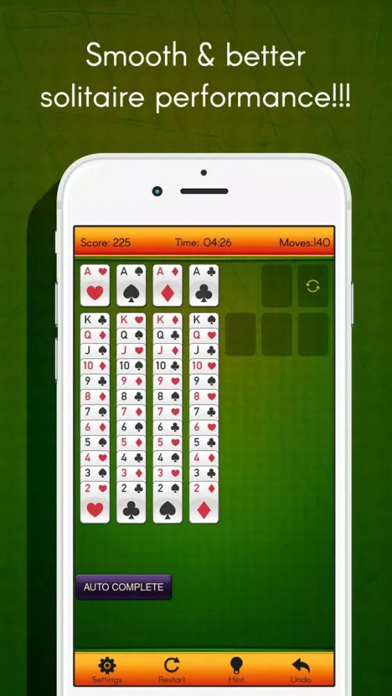 Solitaire Free:Spider Classic solitaire Solitaire स्क्रीनशॉट