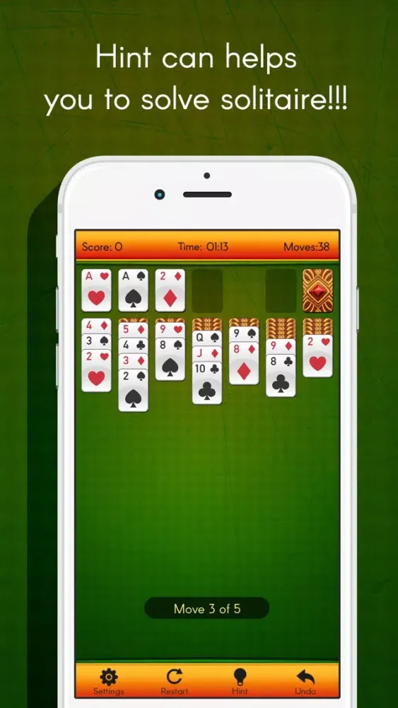 Solitaire Free:Spider Classic solitaire Solitaire स्क्रीनशॉट