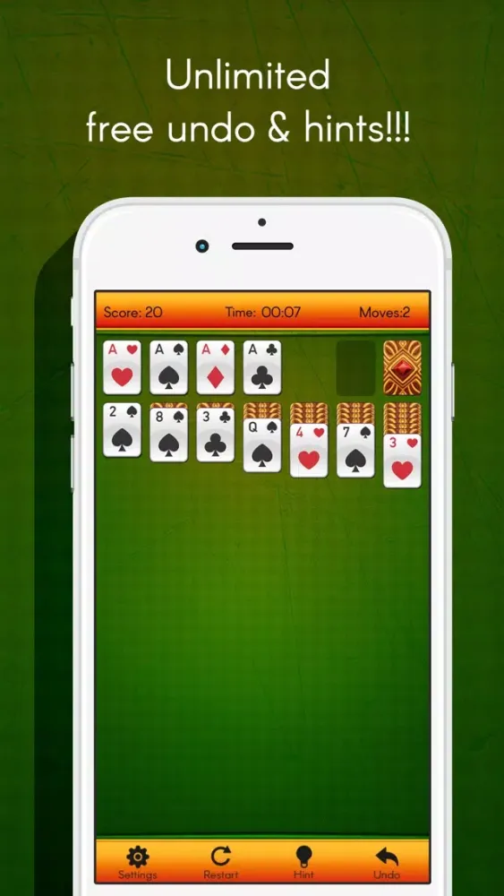 Solitaire Free:Spider Classic solitaire Solitaire स्क्रीनशॉट