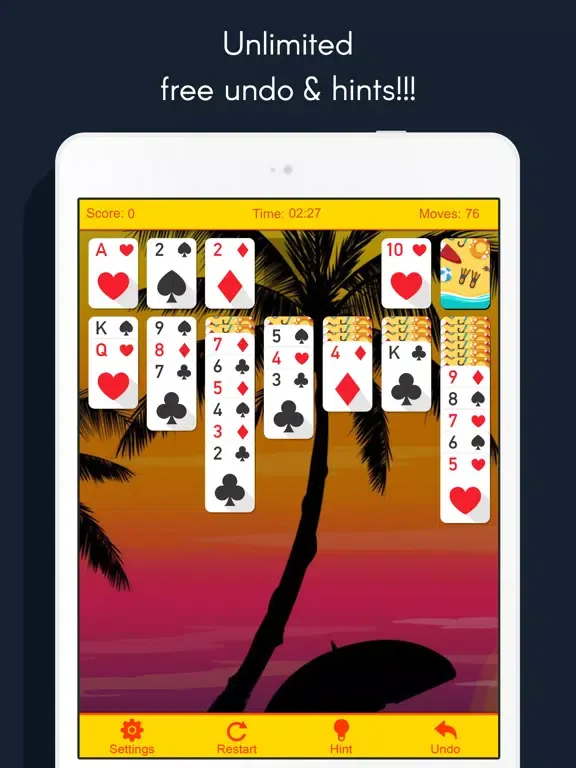 Solitaire-Spider Ace Pyramid amazing solitaire iPad  Screenshots