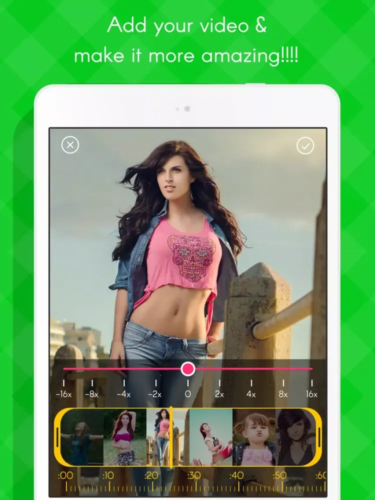 Video editor - for Motion editor & Video filter iPad 应用截图