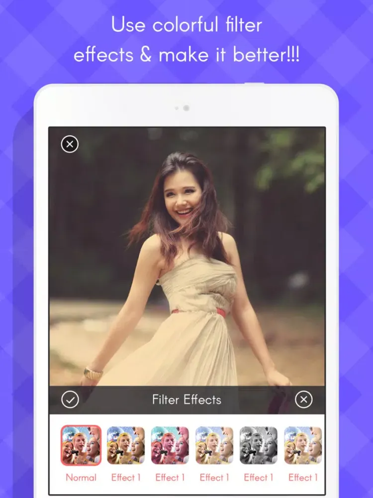 Video editor - for Motion editor & Video filter iPad 应用截图