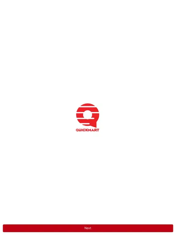 Ảnh chụp màn hình của Quick Mart Limited Loyalty iPad 