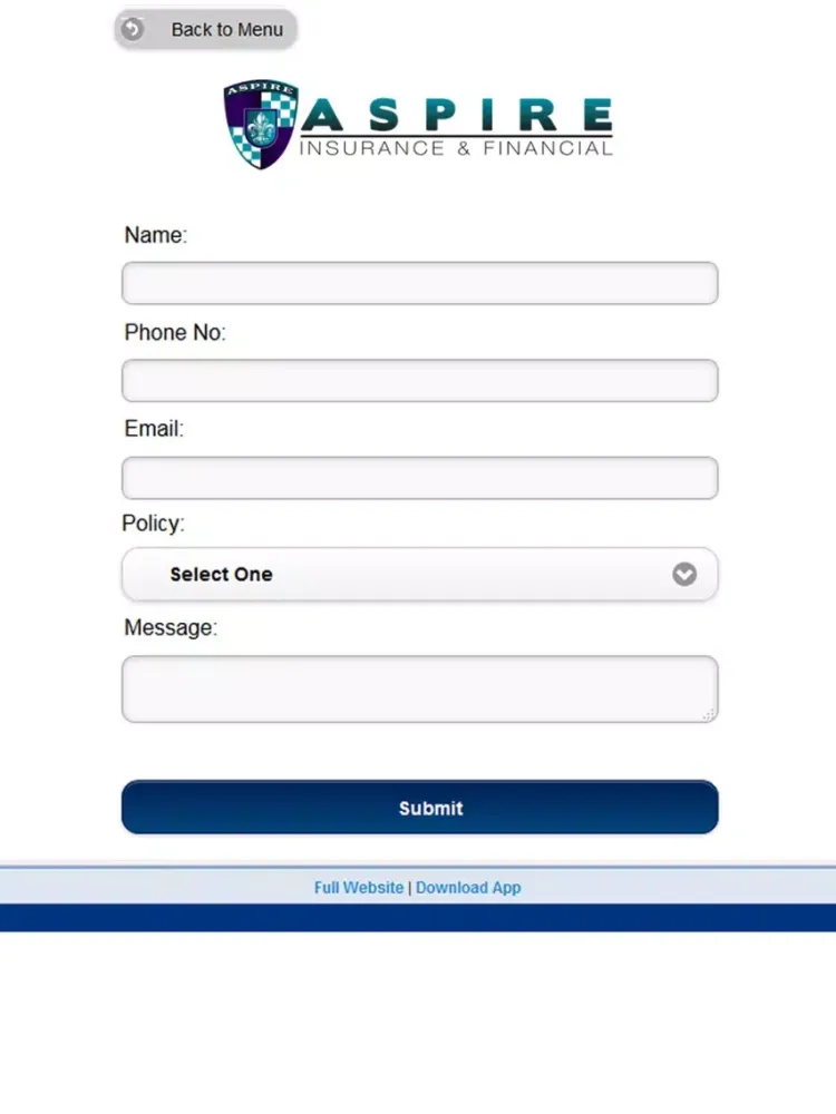 Captures d'écran de Aspire Insurance & Financial iPad 