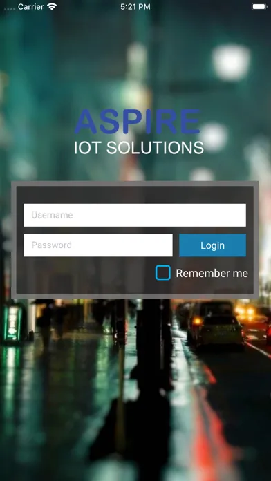 Aspire iot solutions Screenshots