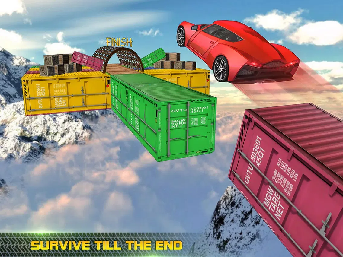 Captures d'écran de Impossible Tracks Car Drive iPad 