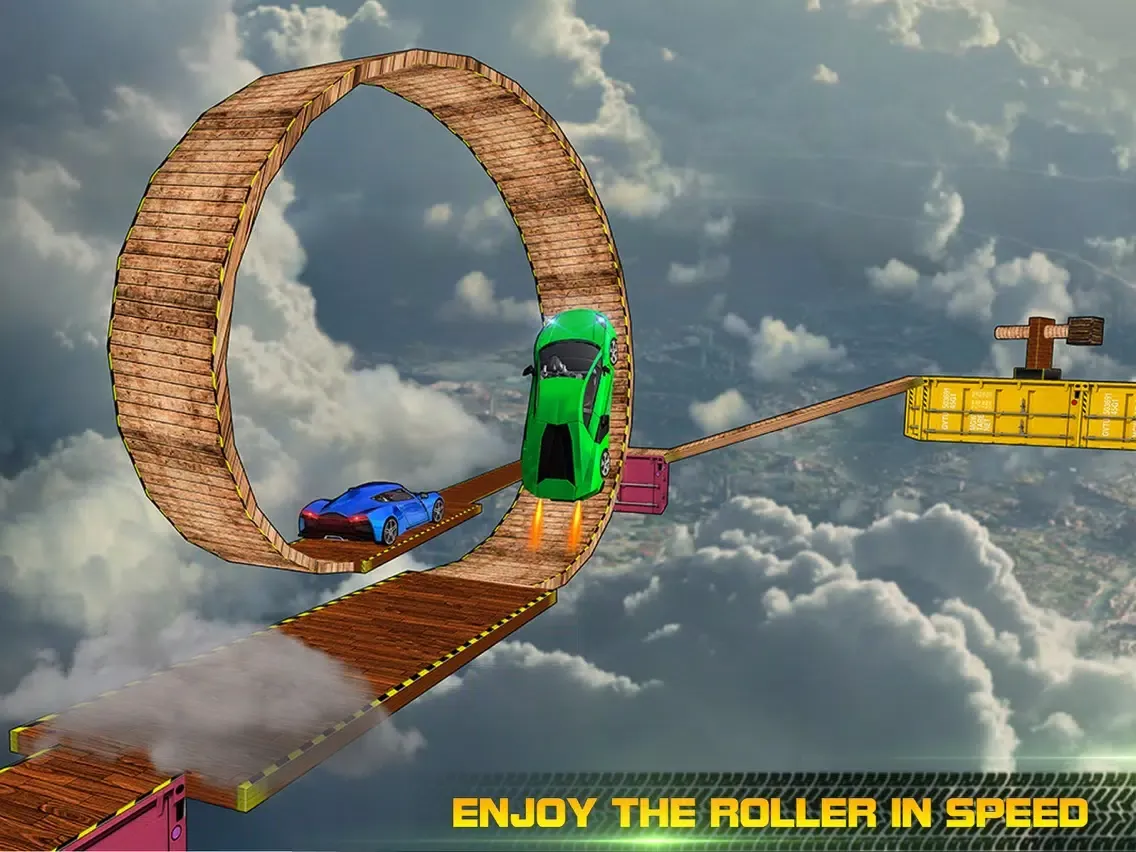 Captures d'écran de Impossible Tracks Car Drive iPad 
