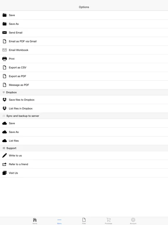Price Lists iPad 應用截圖